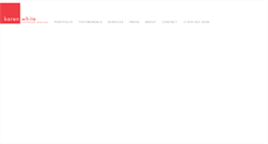 Desktop Screenshot of karenwhiteid.com